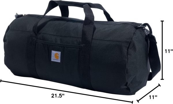 Trade Series 2-in-1 Packable Duffel with Utility Pouch, Black, Medium (21.5-Inch) - Image 3